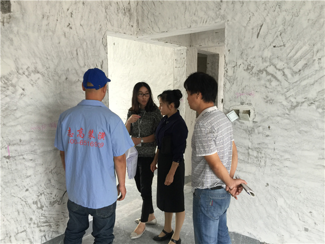 恭喜志高裝潢客戶園區湖濱一號邱女士家開工大吉!!!