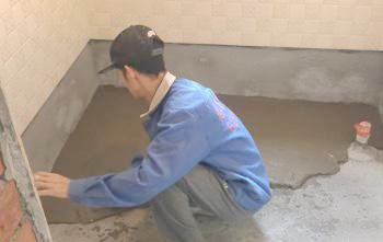 蘇州家裝 衛生間防水基層處理