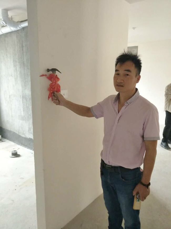 恭喜志高裝潢客戶龍景花園南一區7幢王先生家開工大吉!!!