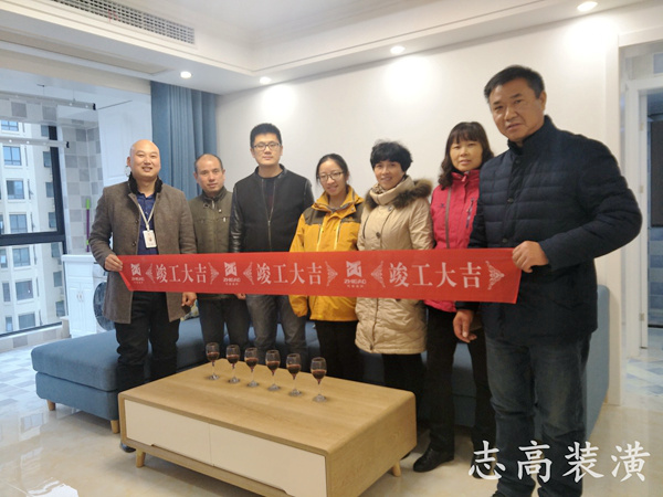 恭喜新旅城花園6幢潘女士家竣工大吉！！！