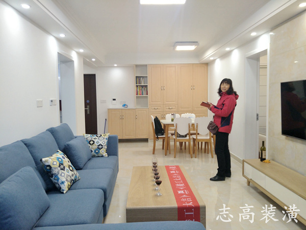恭喜新旅城花園6幢潘女士家竣工大吉！！！