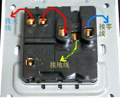 帶開關五孔插座